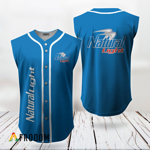 Basic Natural Light Beer Sleeveless Jersey HU