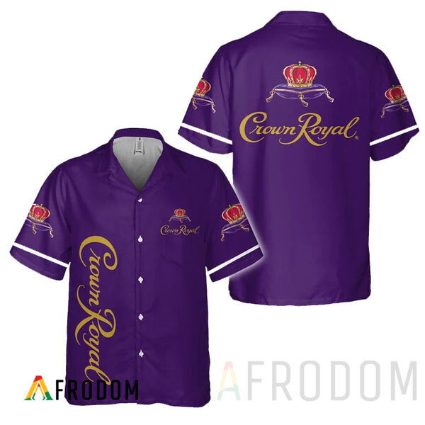 Basic Printed Crown Royal Hawaii Shirt HU