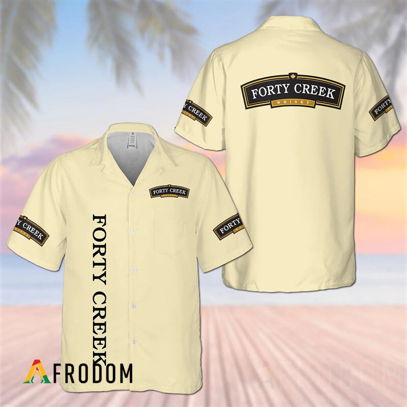 Basic Printed Forty Creek Whisky Hawaii Shirt HU