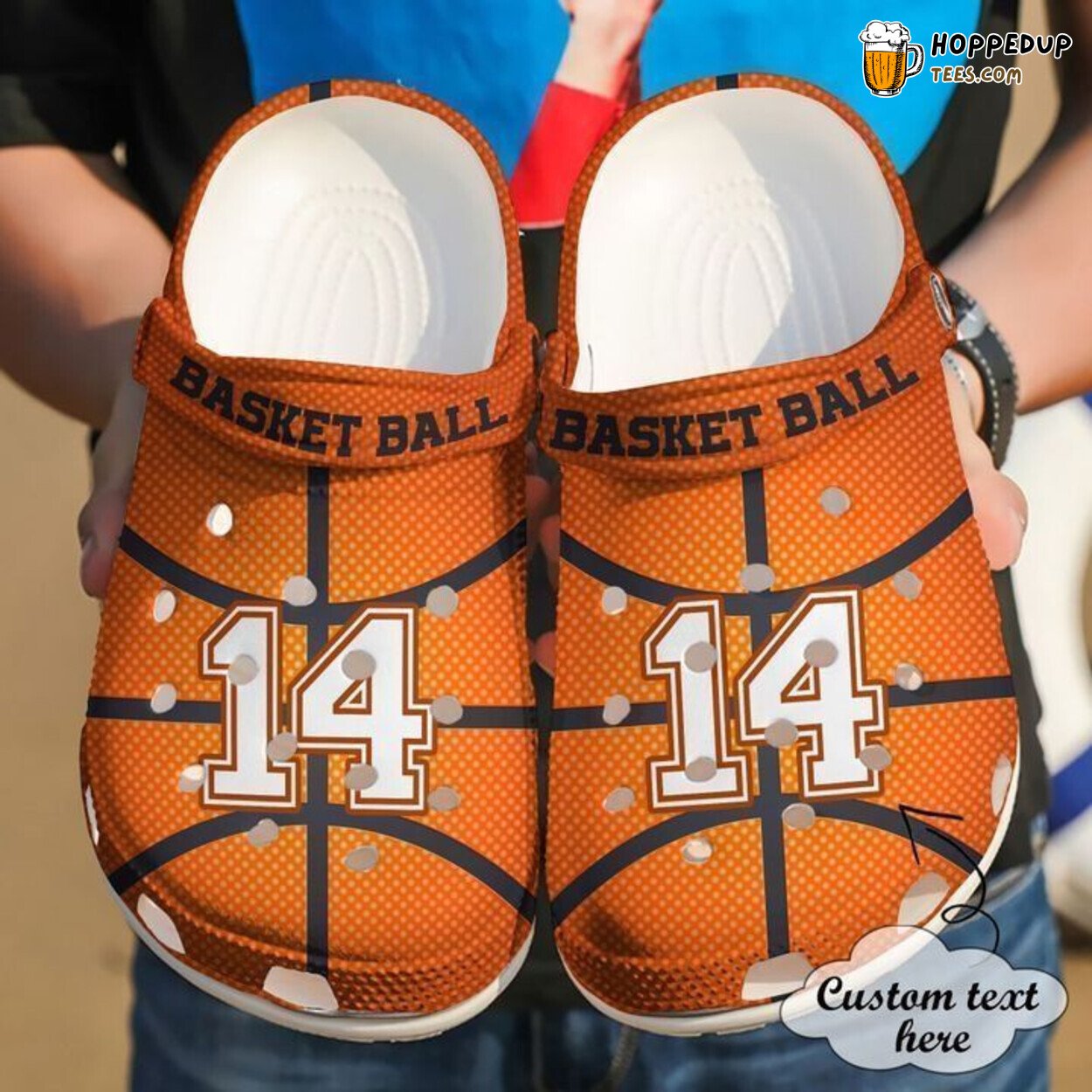 Basketball Ball Personalized Classic Clogs Shoes Comfort Unique