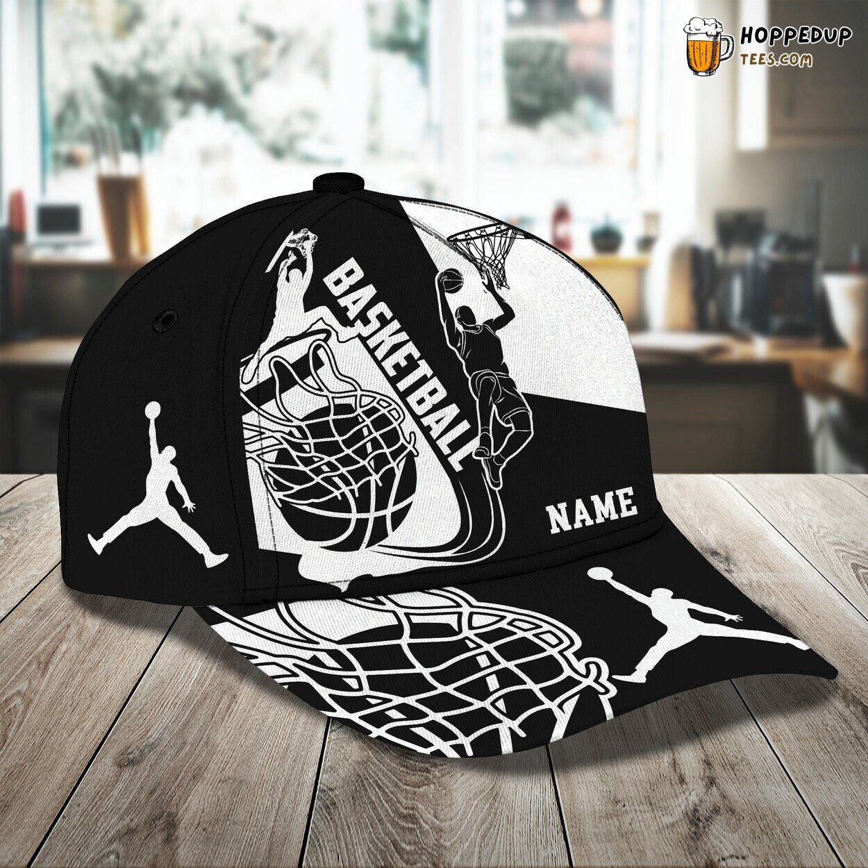 Basketball Classic 3D Cap Personalized Name Unique Premium Edition Series