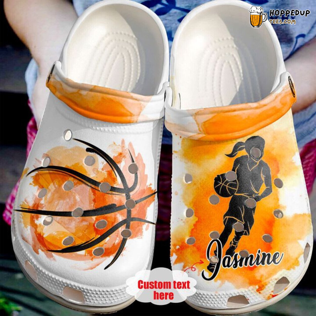 Basketball Fan Classic Water Rubber Comfortable clog Shoes Unique