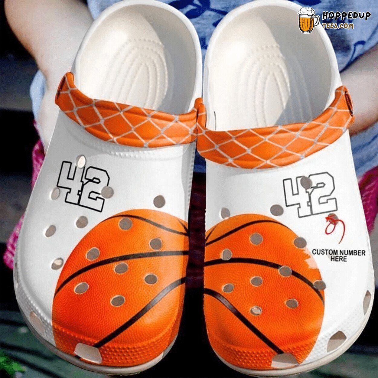 Basketball Lovers Personalized Classic Comfortable Clog Shoes Unique