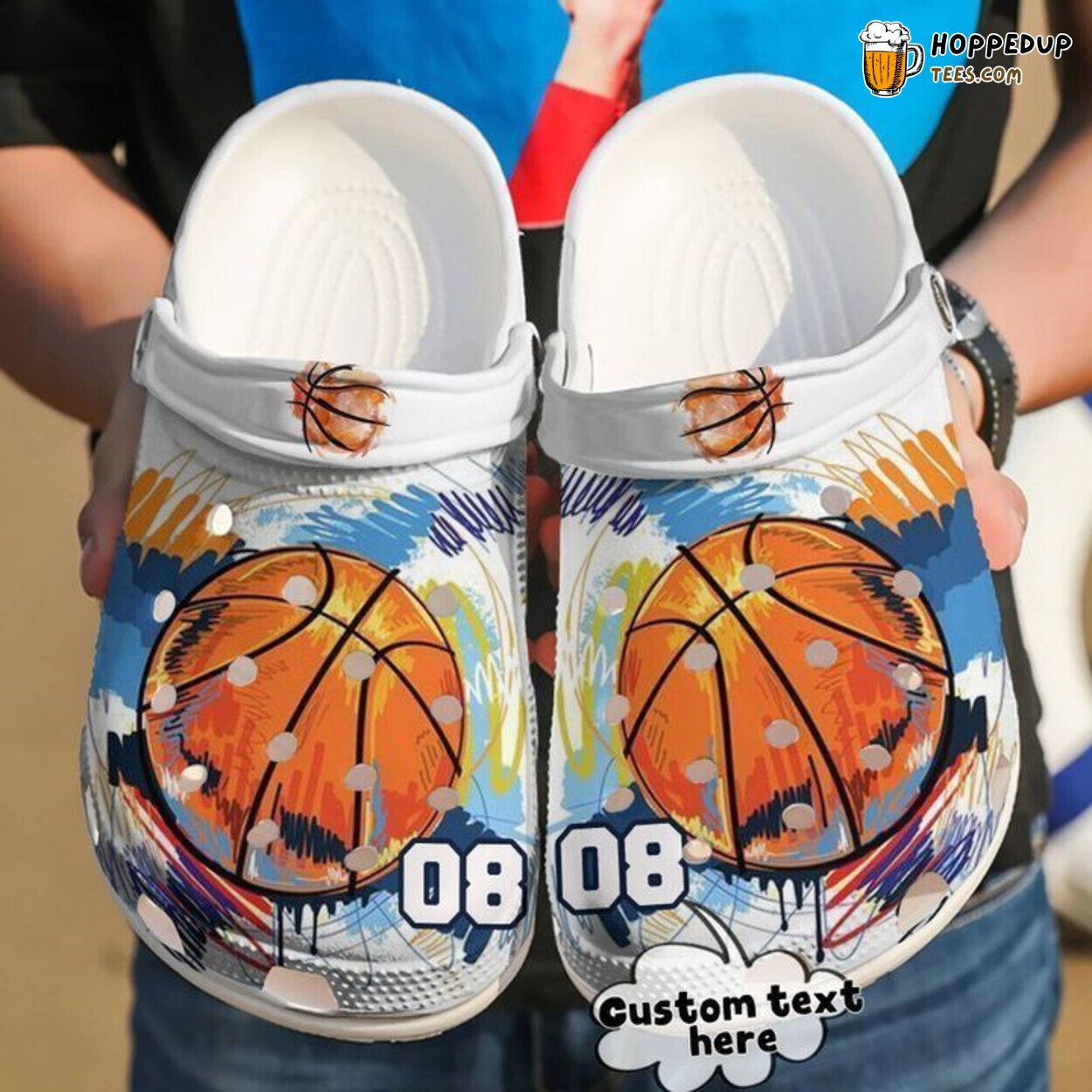 Basketball Lovers Personalized Classic Comfortable Unique Clog Shoes