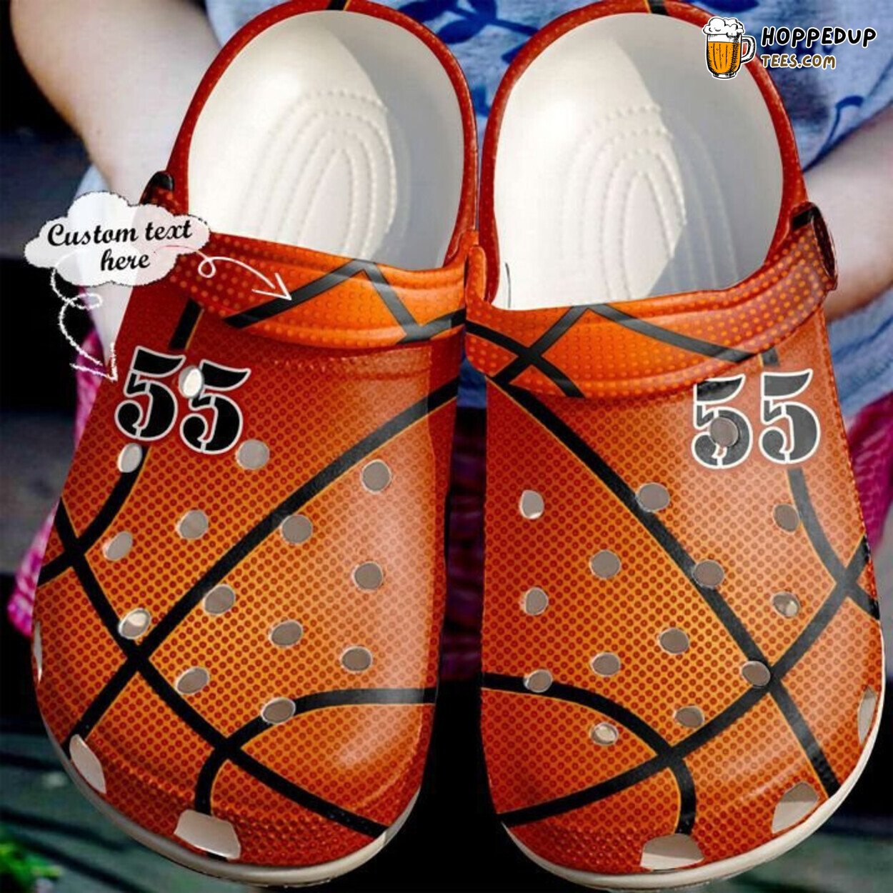 Basketball Personalized Leather Texture Comfortable Clogs Athletic Footwear