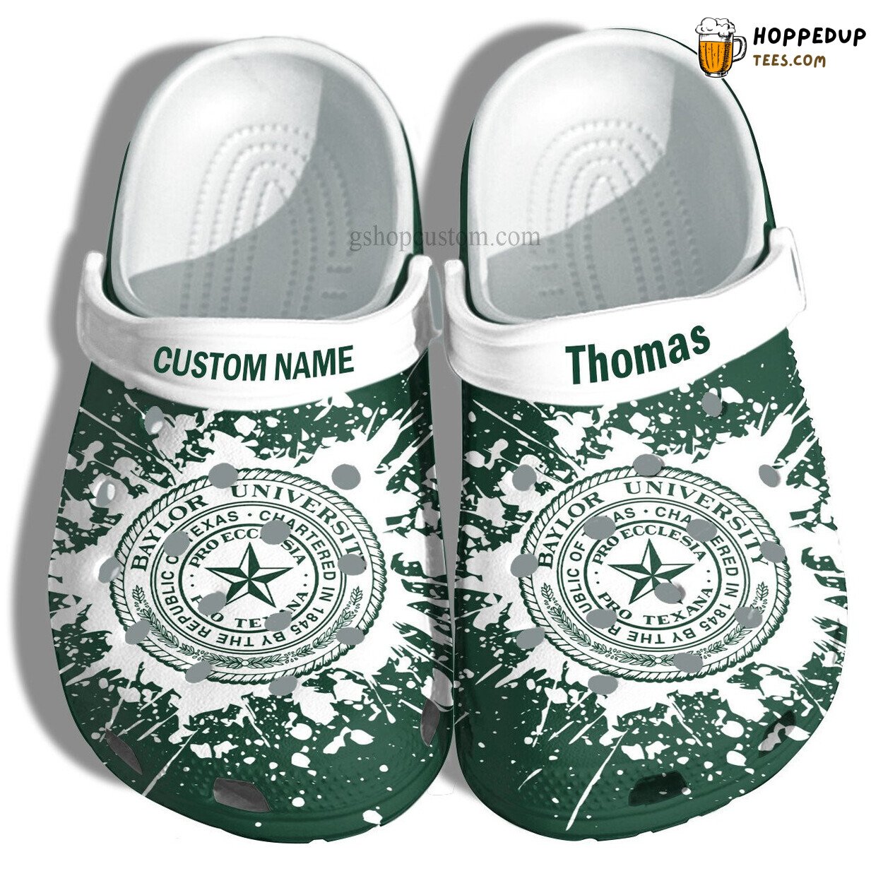Baylor University Graduation Gifts Custom Croc Shoes Admission Gift