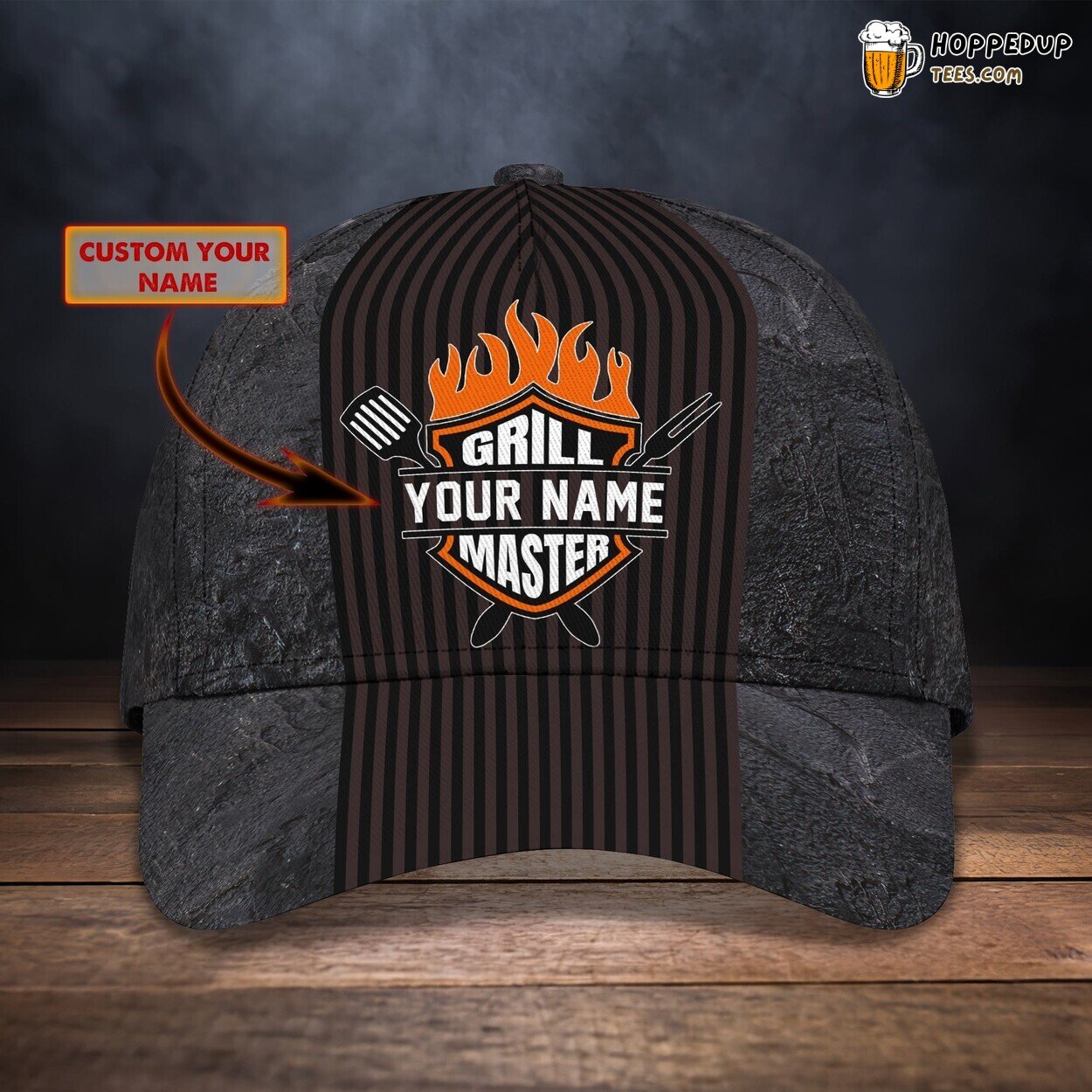 BBQ Champions Personalized 3D Classic Cap Grill Master Exclusive Design