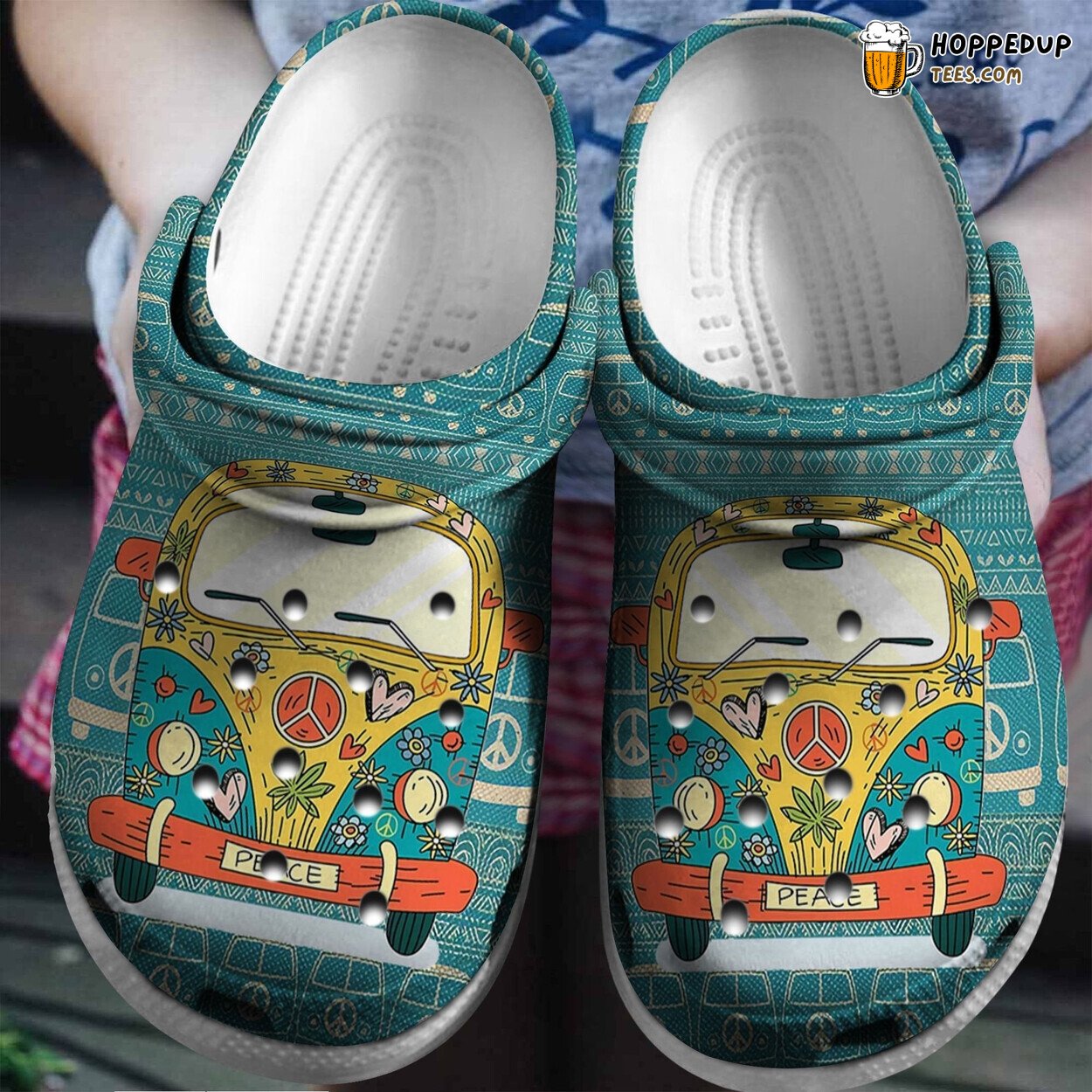 Be Kind Bus Lovely Outdoor Custom Name Personalized Clogs