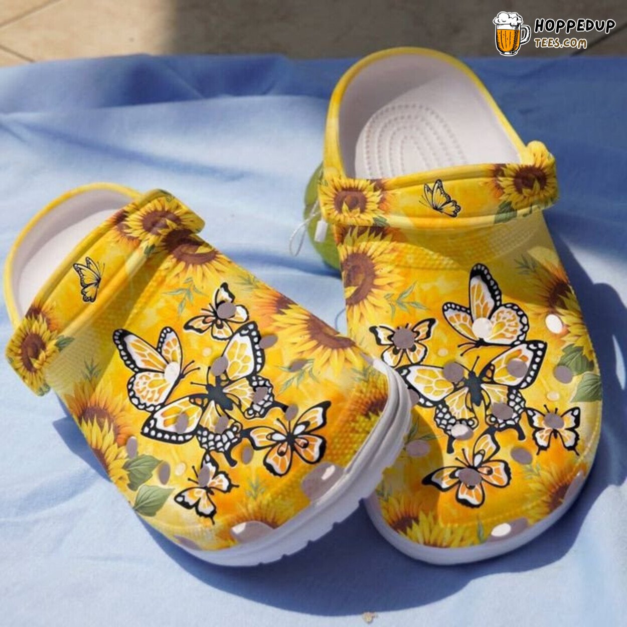 Be Kind Butterflies Sunflower Birthday Mom Daughter Sister Clogs Shoes