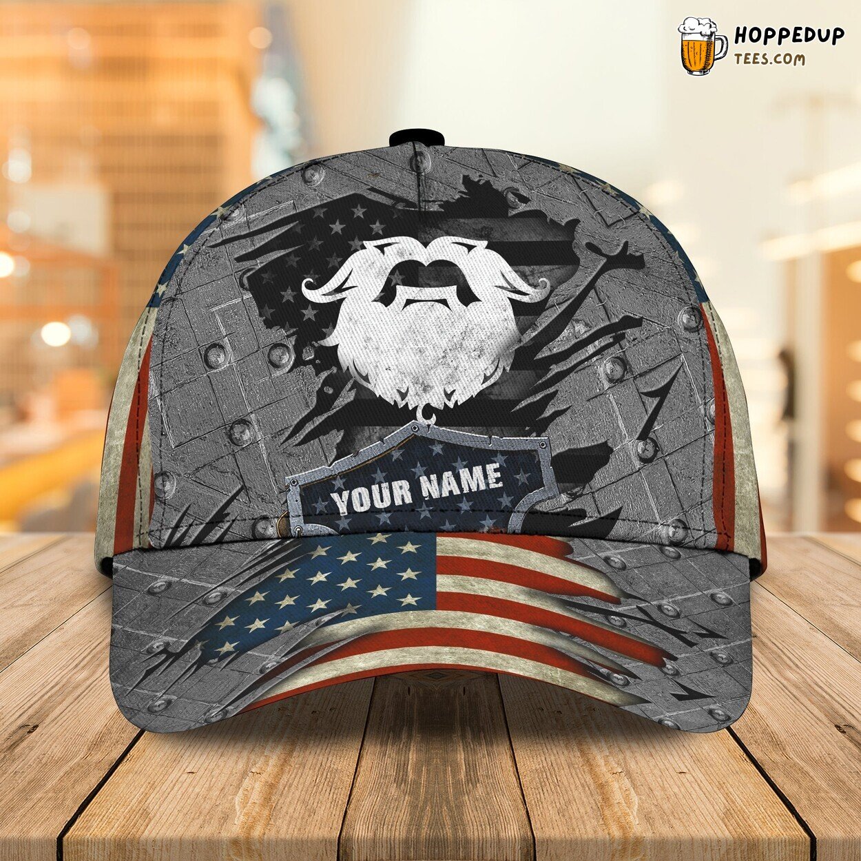 Beard Classic Cap Personalized Name Elegant Design Gift Perfect Choice