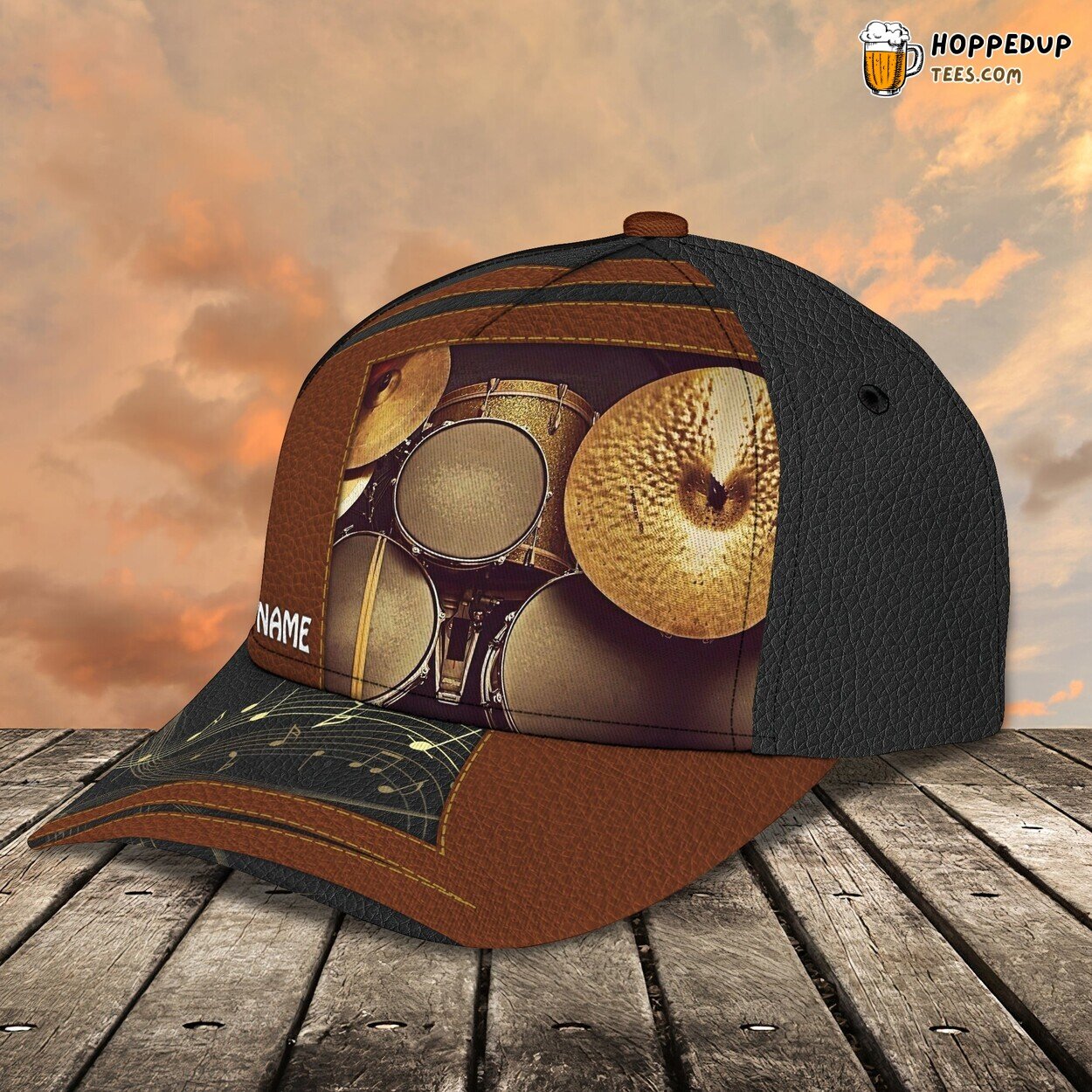 Beat of the Drum 3D Classic Cap Personalized Unique Name Edition