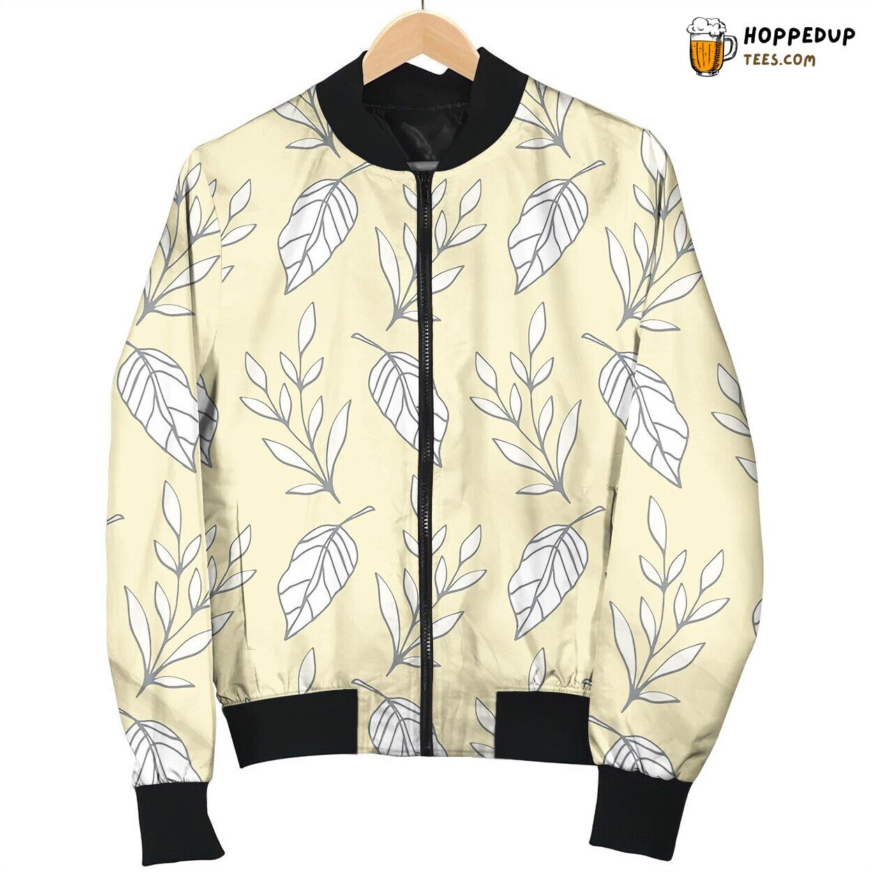 Beautiful Floral Seamless Pattern Bomber Jacket