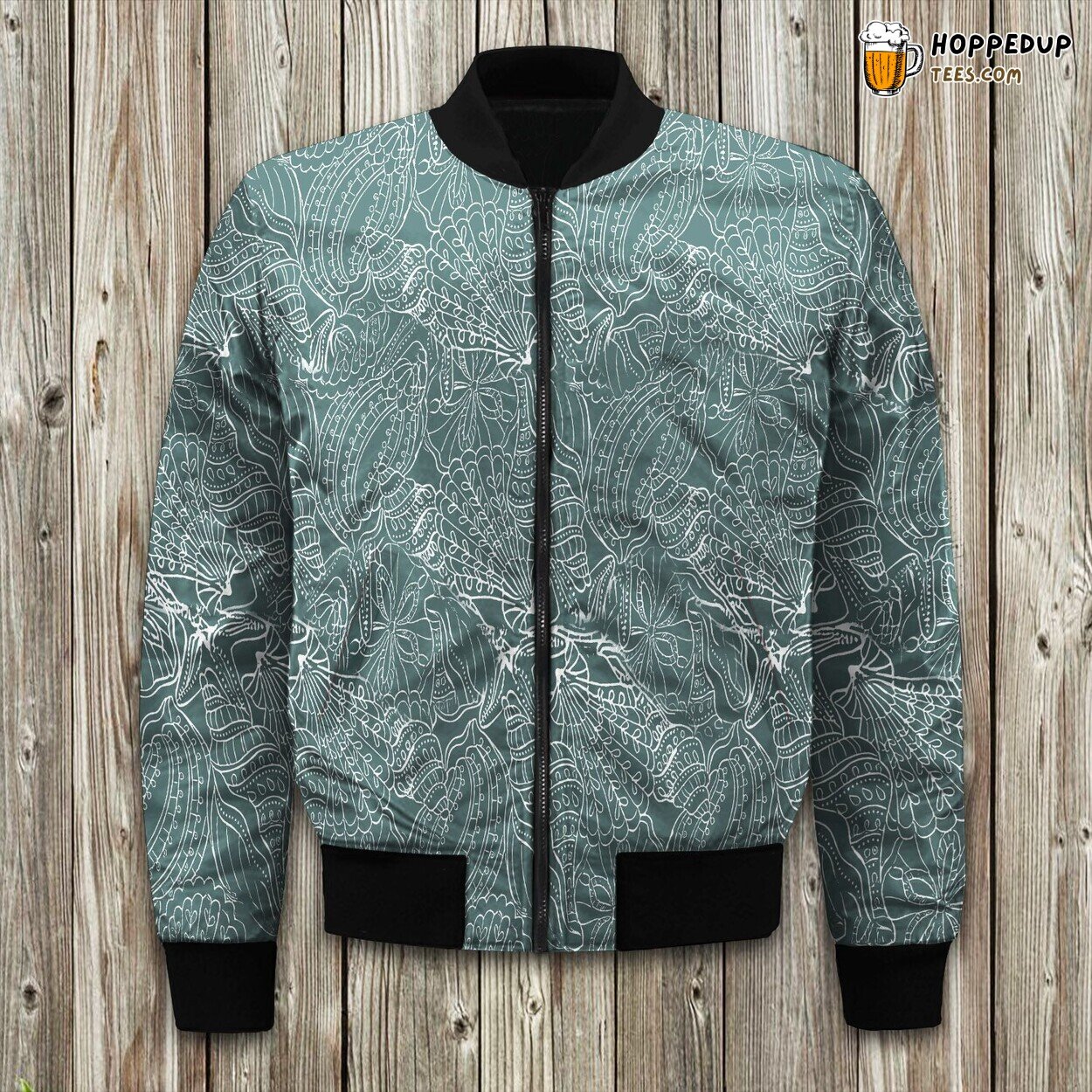 Beautiful Nautical Bomber Jacket