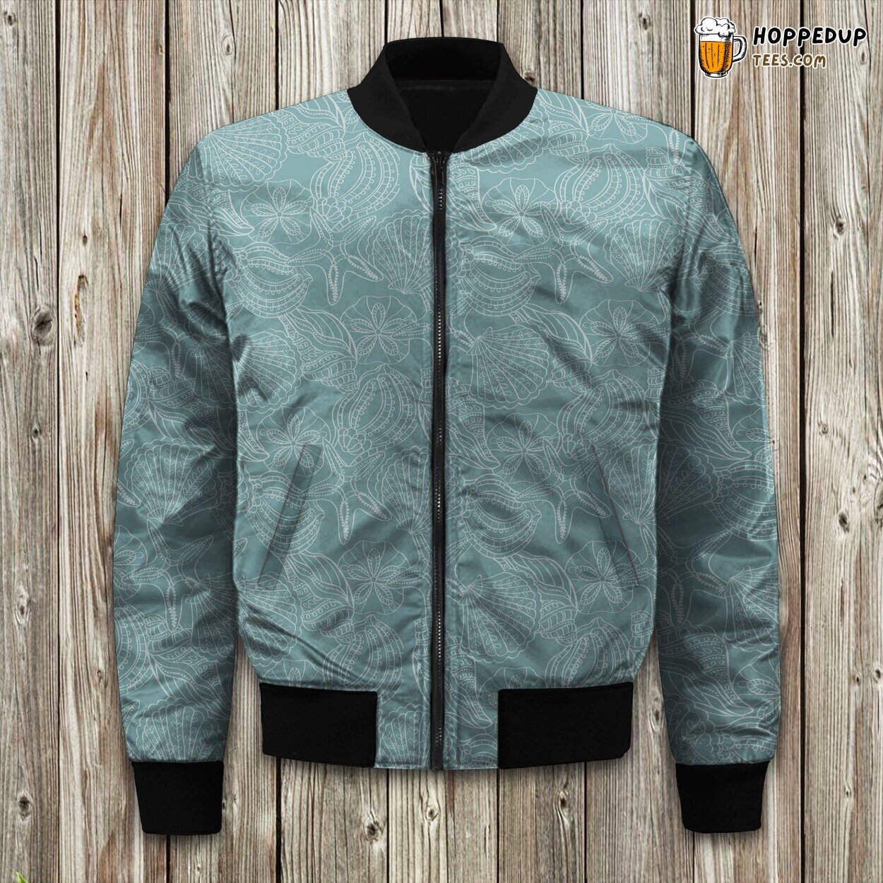 Beautiful Nautical Sea Beach Bomber Jacket