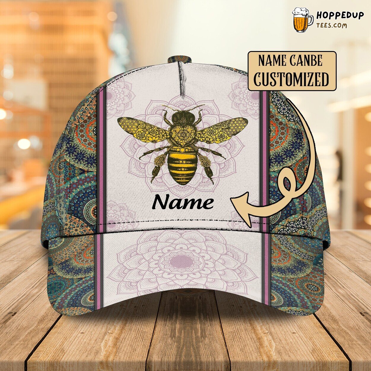 Bee Lover’s Delight 3D Classic Cap Personalized Unique Design Trend