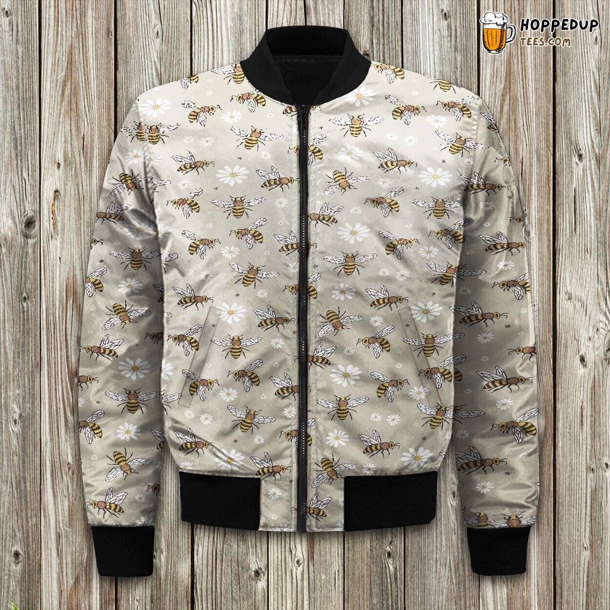 Bee Pr Imprint Winter Bomber Jacket Tailored Unique Elegance Precision Craft