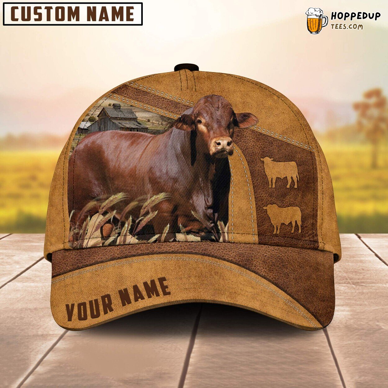 Beefmaster Cattle Unique Farm Baseball Cap Enthusiastic Farmer Lover Beefmaster Cattle Unique Farm Baseball Cap Enthusiastic Farmer Lover