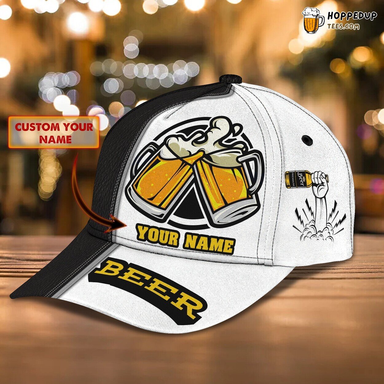 Beer Aficionado’s Dream 3D Classic Cap Personalized Unique Edition