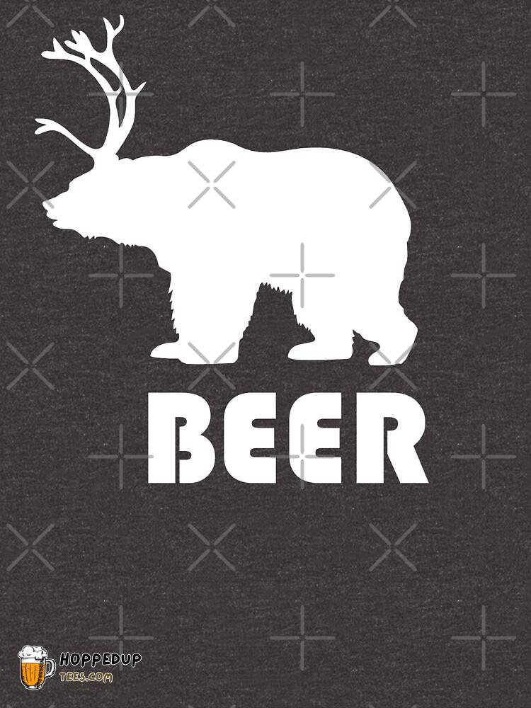 Beer Bear Essential Custom T-Shirt HU