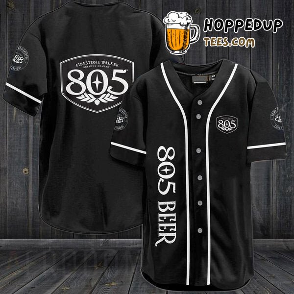 Beer Enthusiast Black Baseball Jersey Celebrating Unique Design Look