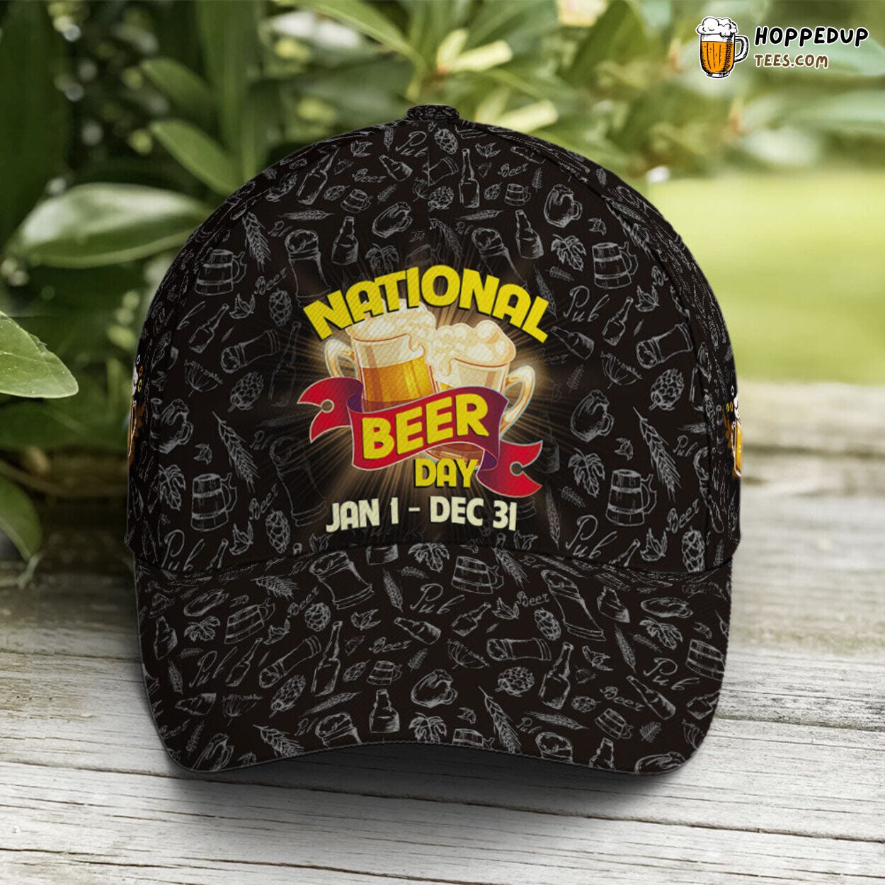 Beer Lovers Humor Vector Style Unique Statement Baseball Cap