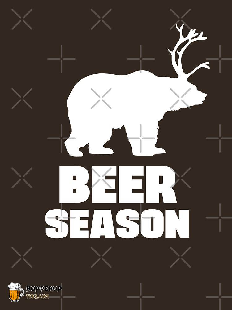 Beer Season Bear Deer Beer T-Shirt HU