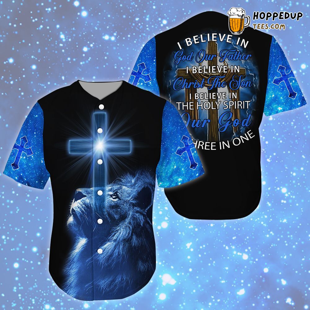 Believe In Jesus Graphic Design Baseball Jersey Unique Edition Tee