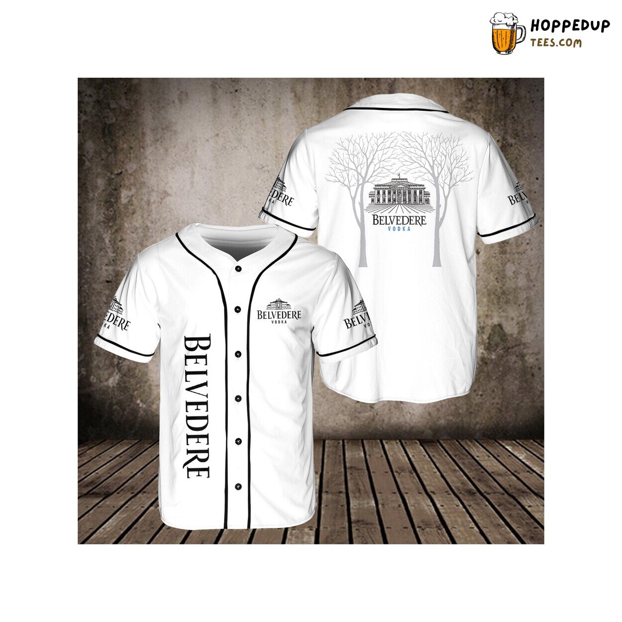 Belvedere Ketel One Baseball Jersey T Shirt Vodka Beer Lovers Unique Gift