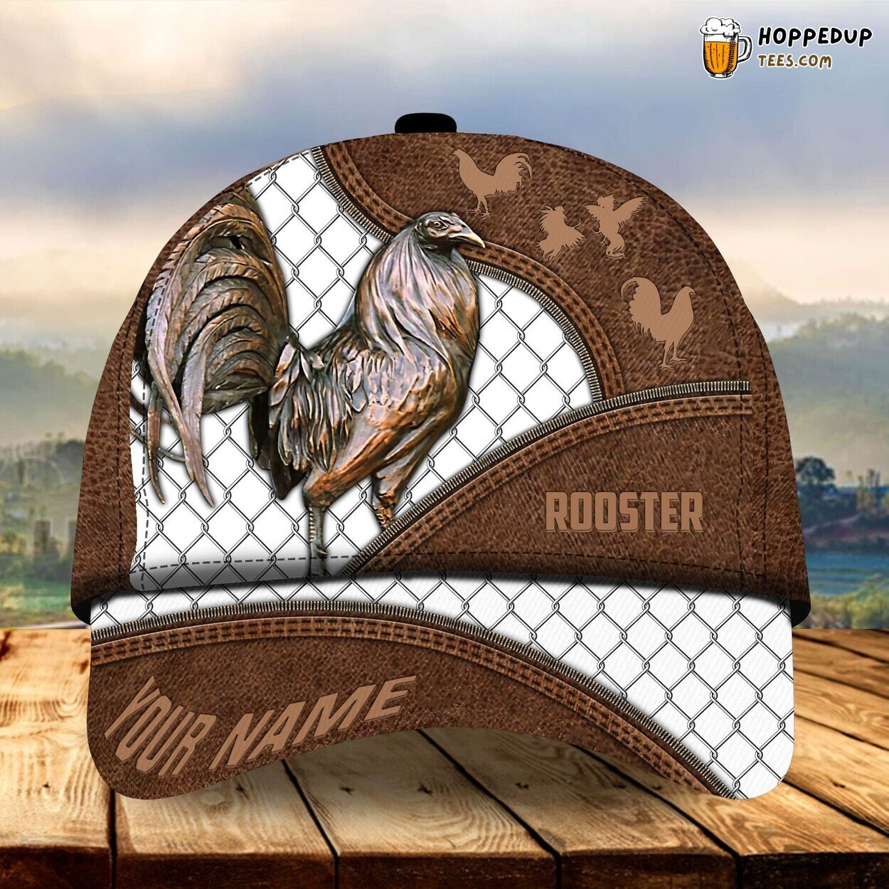 Best Rooster Cap Personalized Leather Design Unique Chicken Lover Hat Choice Best Rooster Cap Personalized Leather Design Unique Chicken Lover Hat Choice