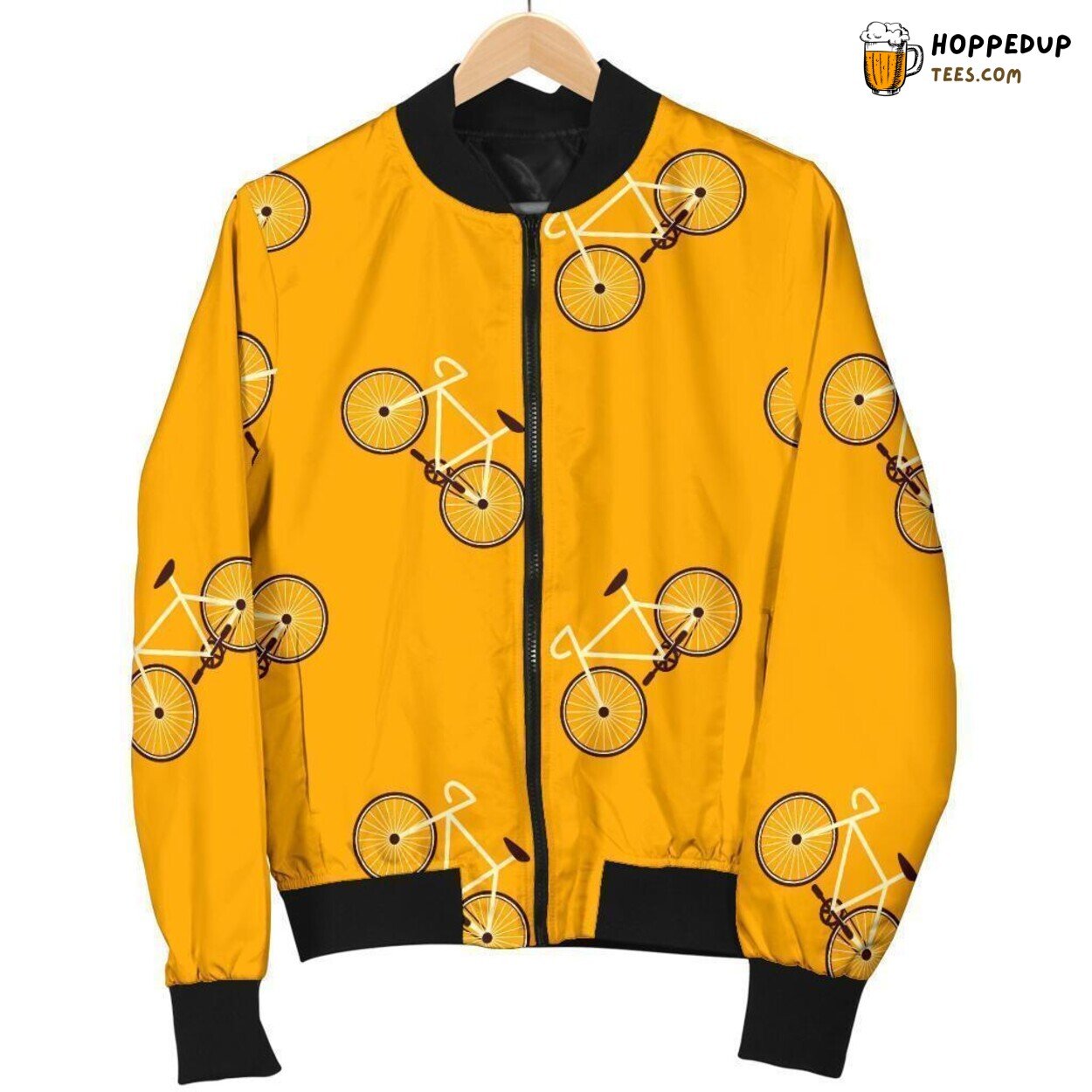Bicycle Riding Spirit Tribute Men’s Bomber Jacket Unique Pattern Display Art Bicycle Riding Spirit Tribute Men’s Bomber Jacket Unique Pattern Display Art