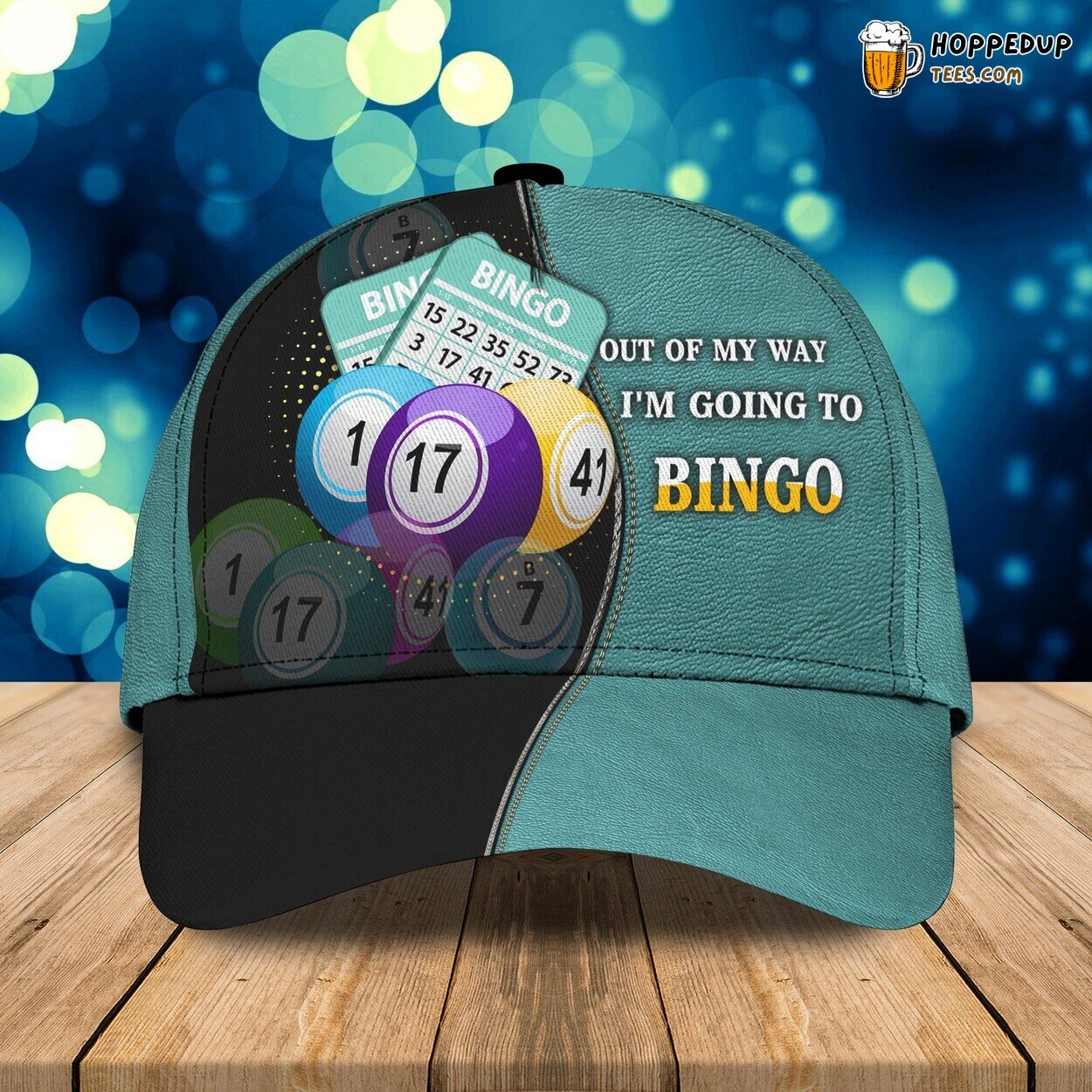 Bingo Design Classic 3D Cap Unique Premium Edition Authentic Series