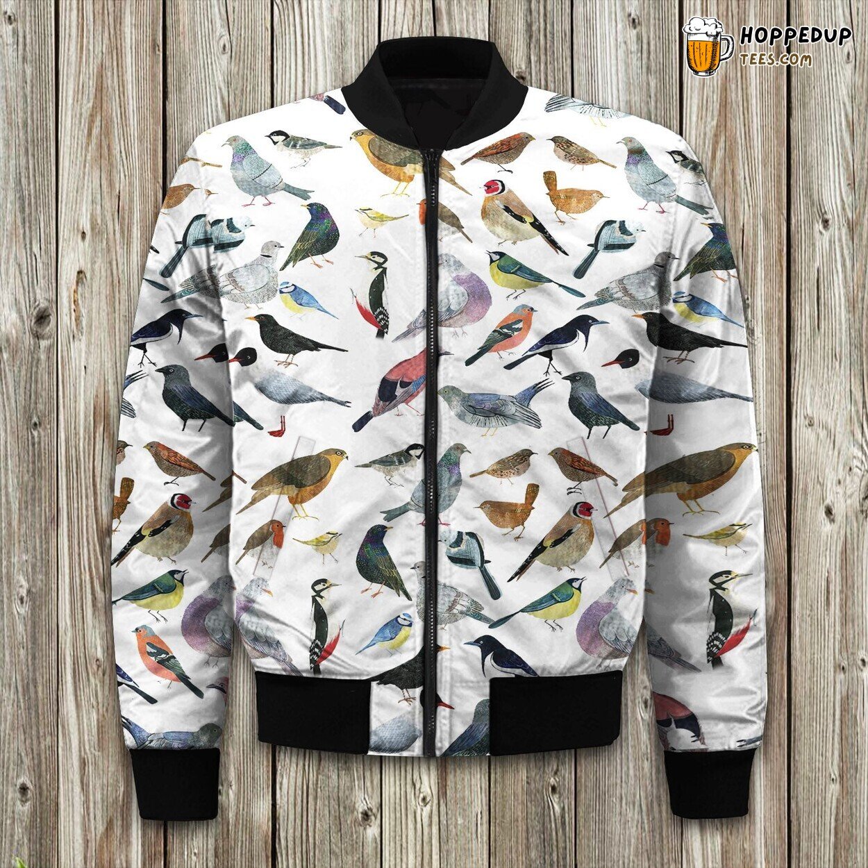 Bird Birdwatching Bomber Jacket