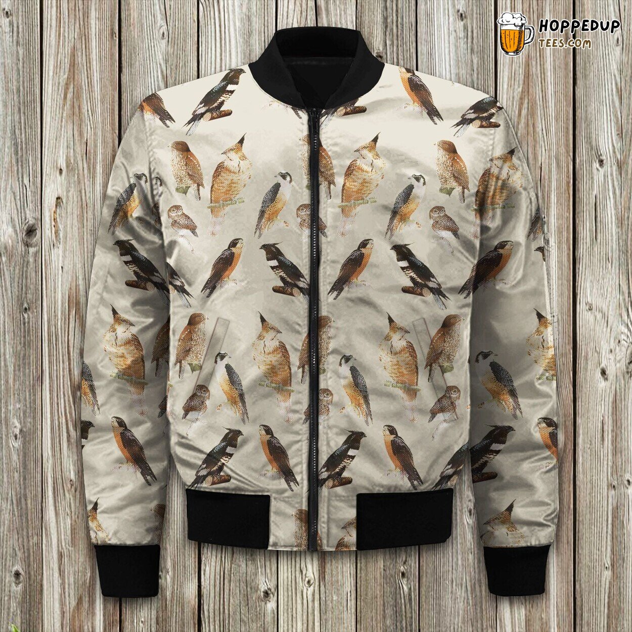 Birds Vintage Birds Of Bomber Jacket