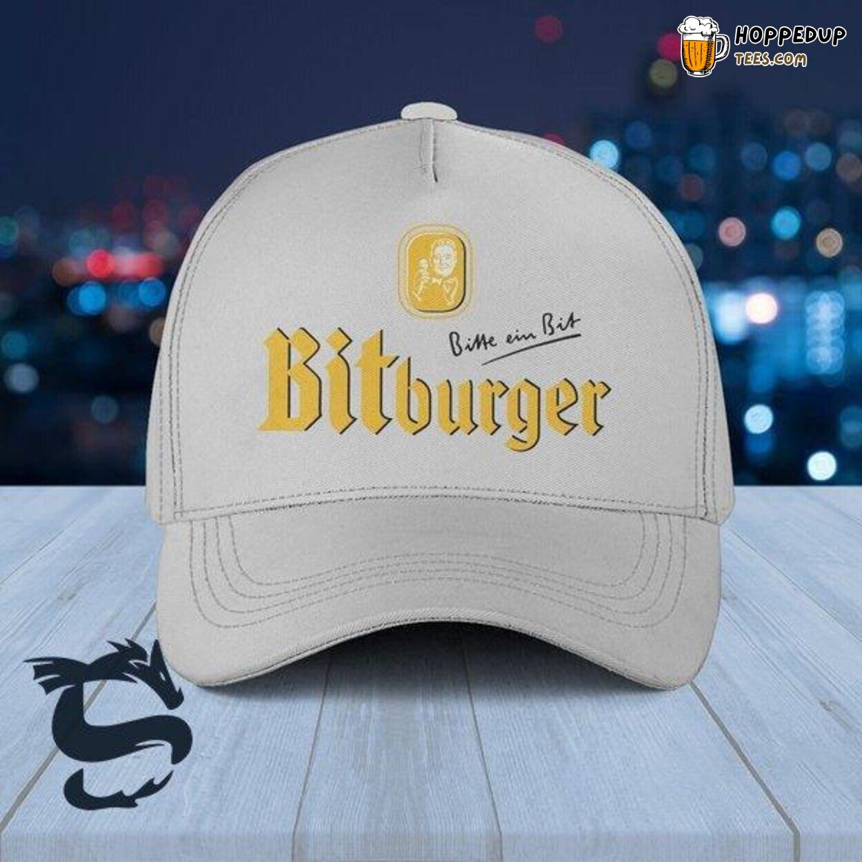 Bitburger Basic Cap German Premium Lager Beer Iconic Classic Design
