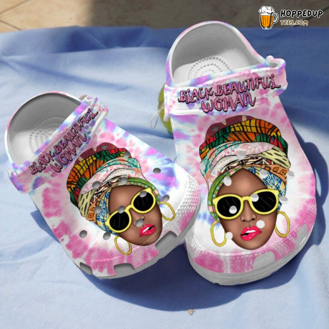 Black Beautiful Woman Birthday Gift Young Girl Comfortable Clogs