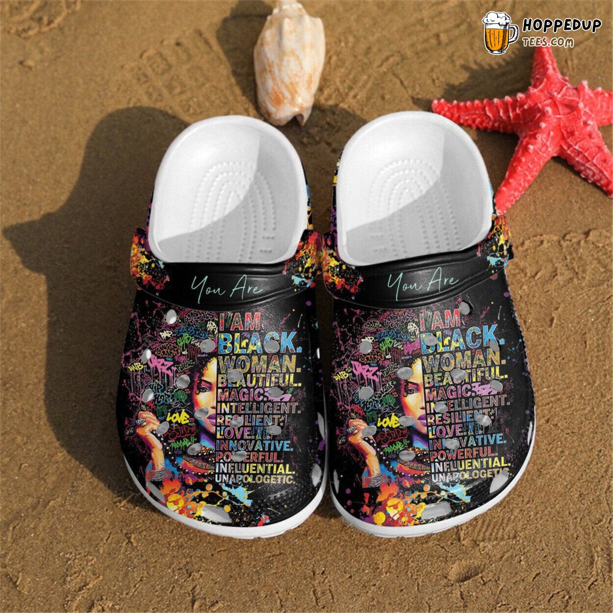 Black Girl Classic Water Resistant Rubber Comfortable Clogs Footwear