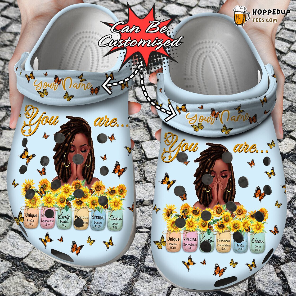 Black Girl God Says You Are Custom Personalized Comfortable Clogs