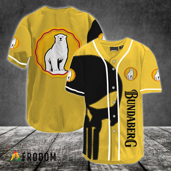 Black Skull Bundaberg Baseball Jersey HU
