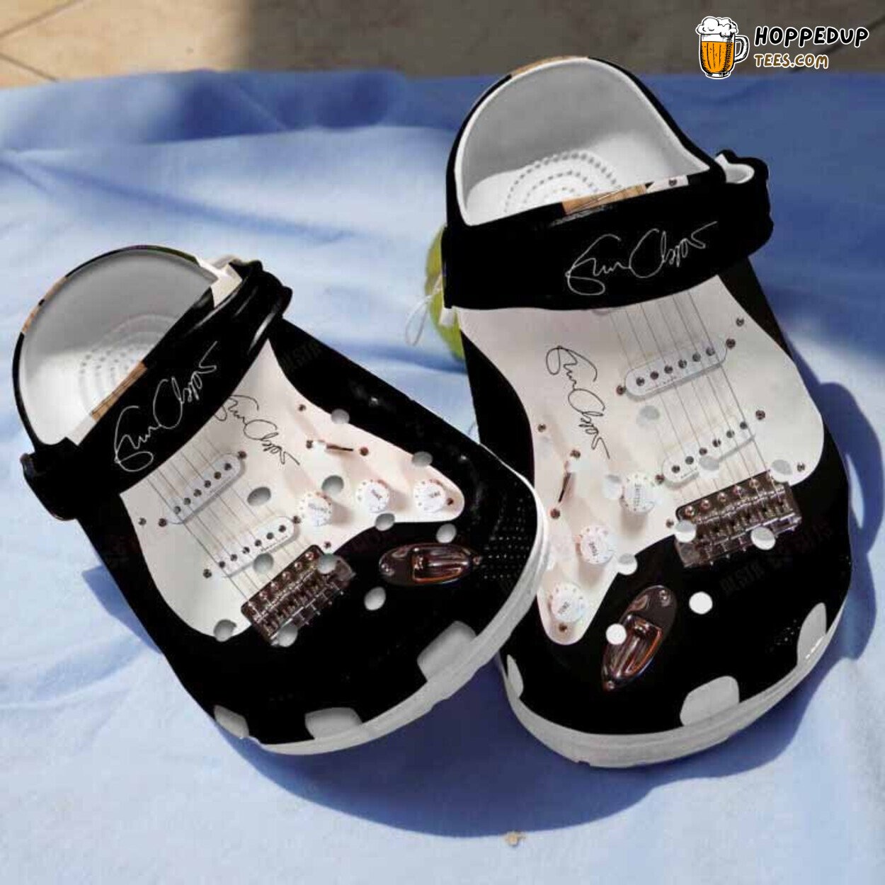 Blackie Guitar Themed Birthday Christmas Gifts Clogs Shoes Unique