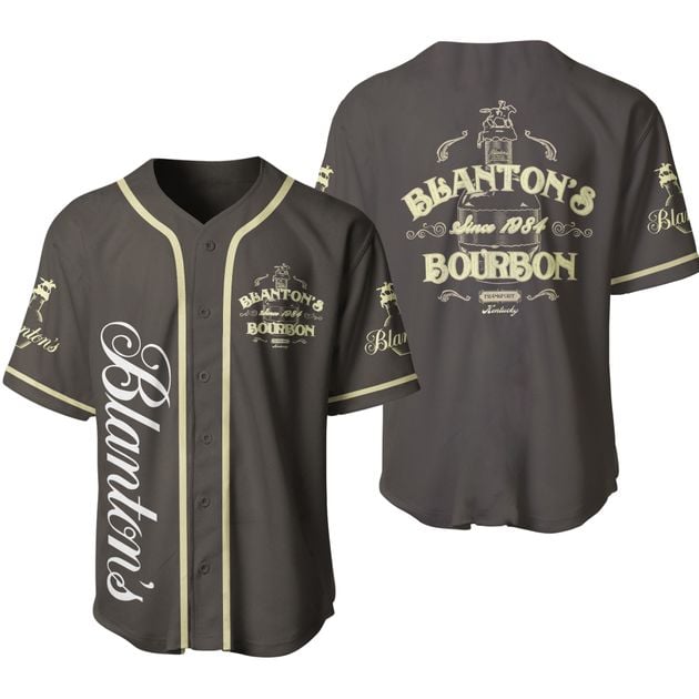 Blanton’s Inspired Baseball Jersey Ideal Beer Gift HU