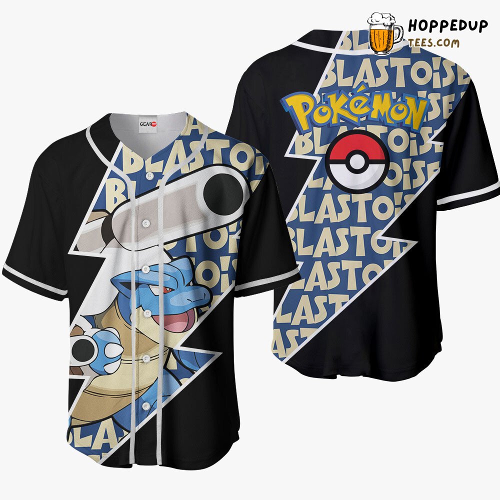 Blastoise Distinctive Collection Design Baseball Jersey Unique Edition Style