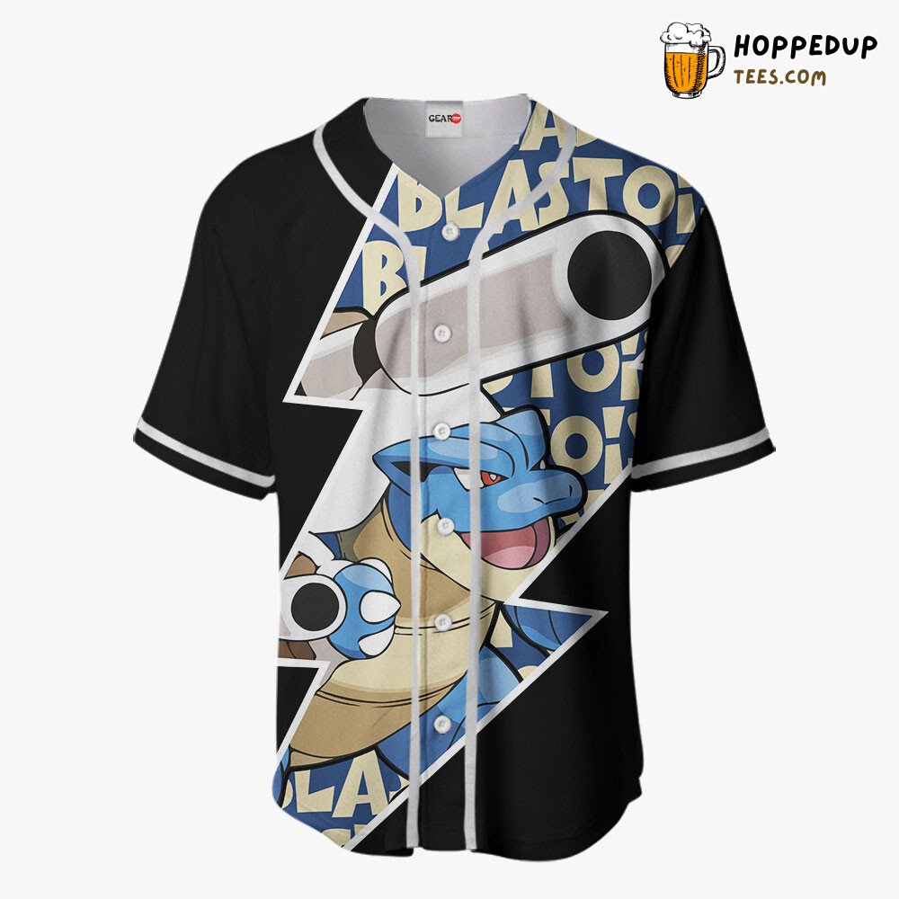 Blastoise Distinctive Collection Design Baseball Jersey Unique Edition Style