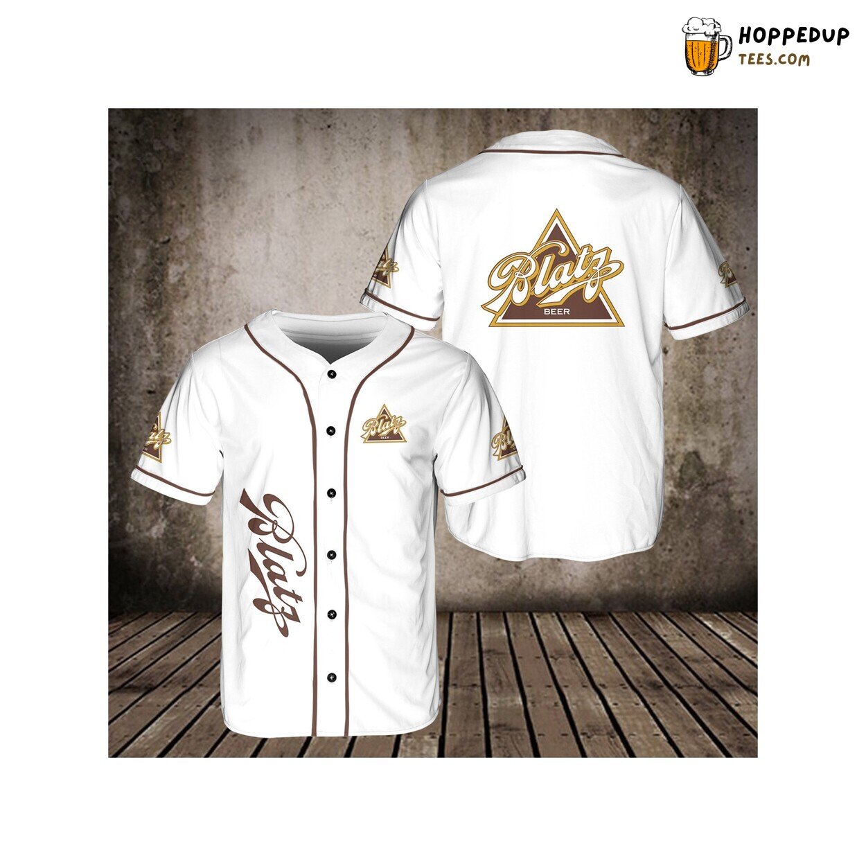 Blatz Beer 3D Baseball Jersey Beverage Enthusiasts Shirt Theme