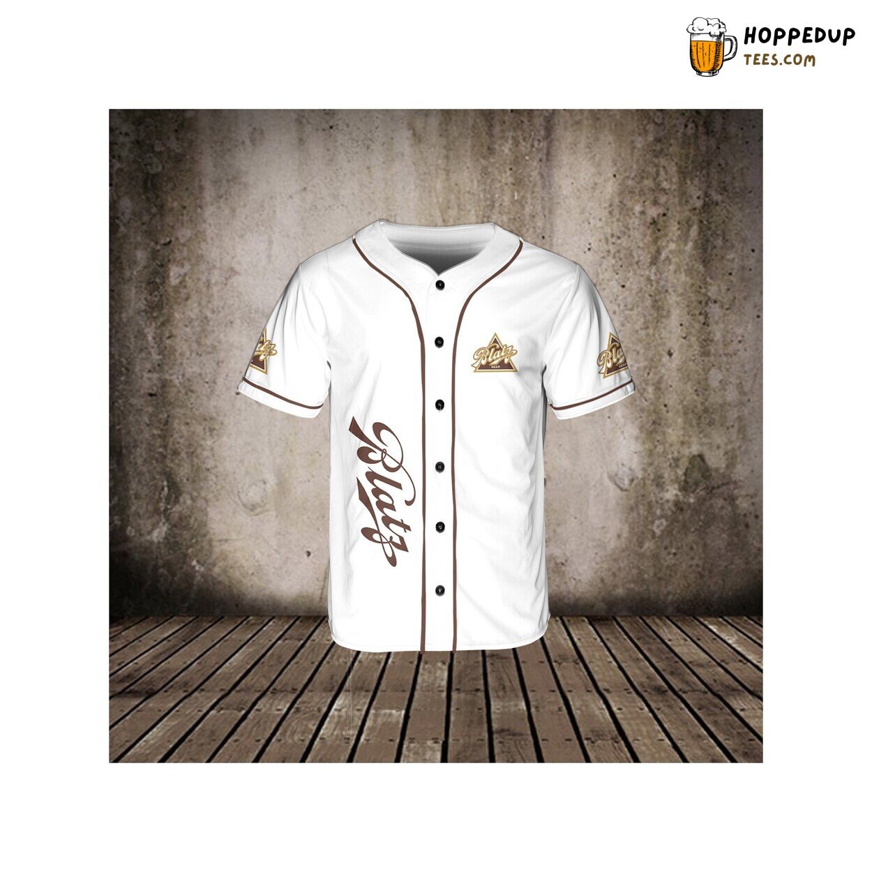 Blatz Beer 3D Baseball Jersey Beverage Enthusiasts Shirt Theme