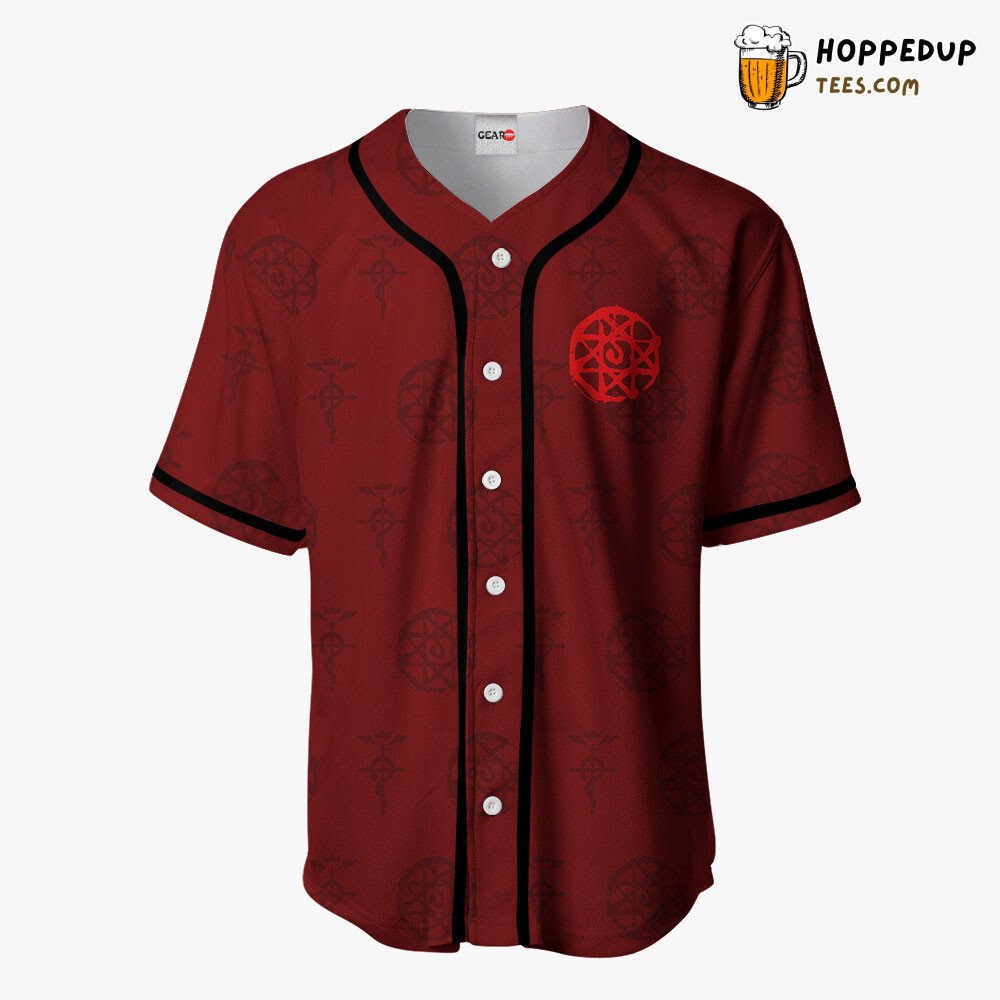 Blood Seal Design Anime Baseball Jersey Shirt Exclusive Edition Theme