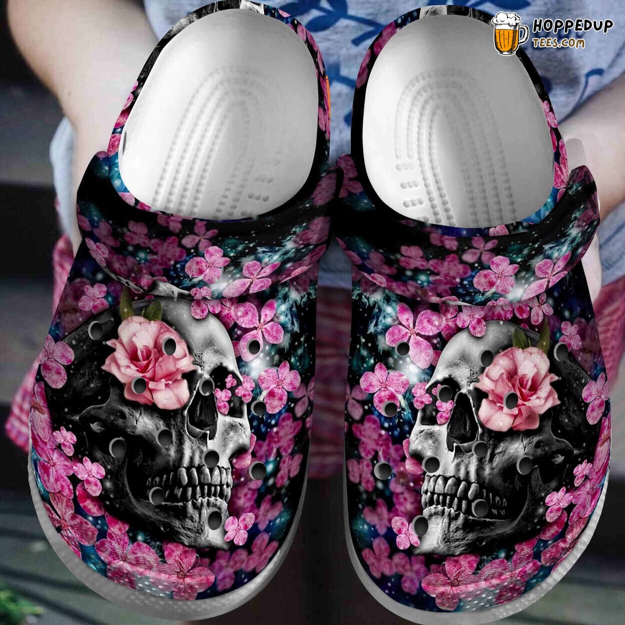 Blooming Classic Themed Comfortable Stylish Clogs Shoes Unique