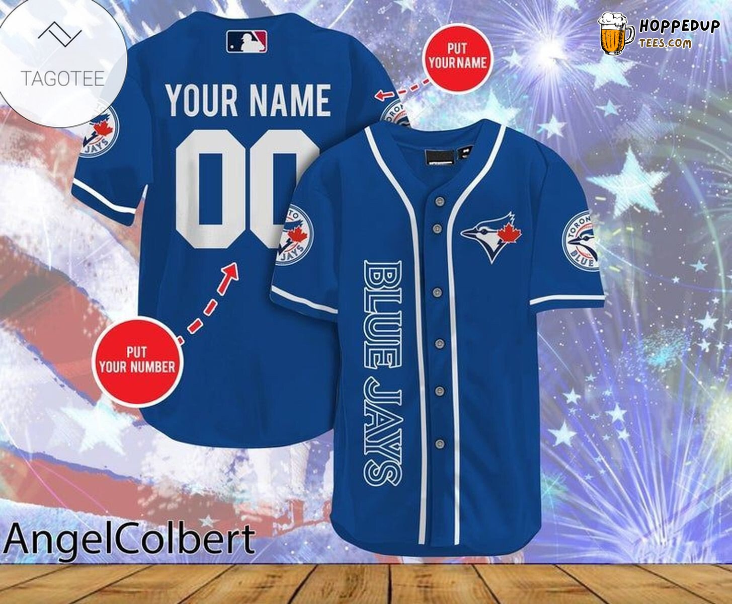 Blue Jays Toronto MLB Custom Number Name Baseball Jersey Exclusive