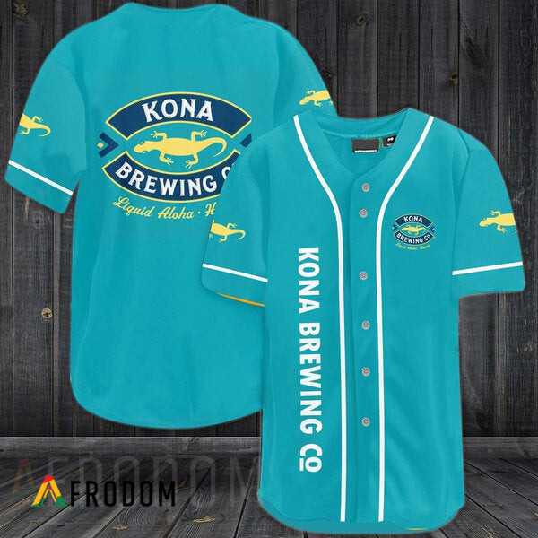 Blue Kona Brewing Baseball Jersey HU