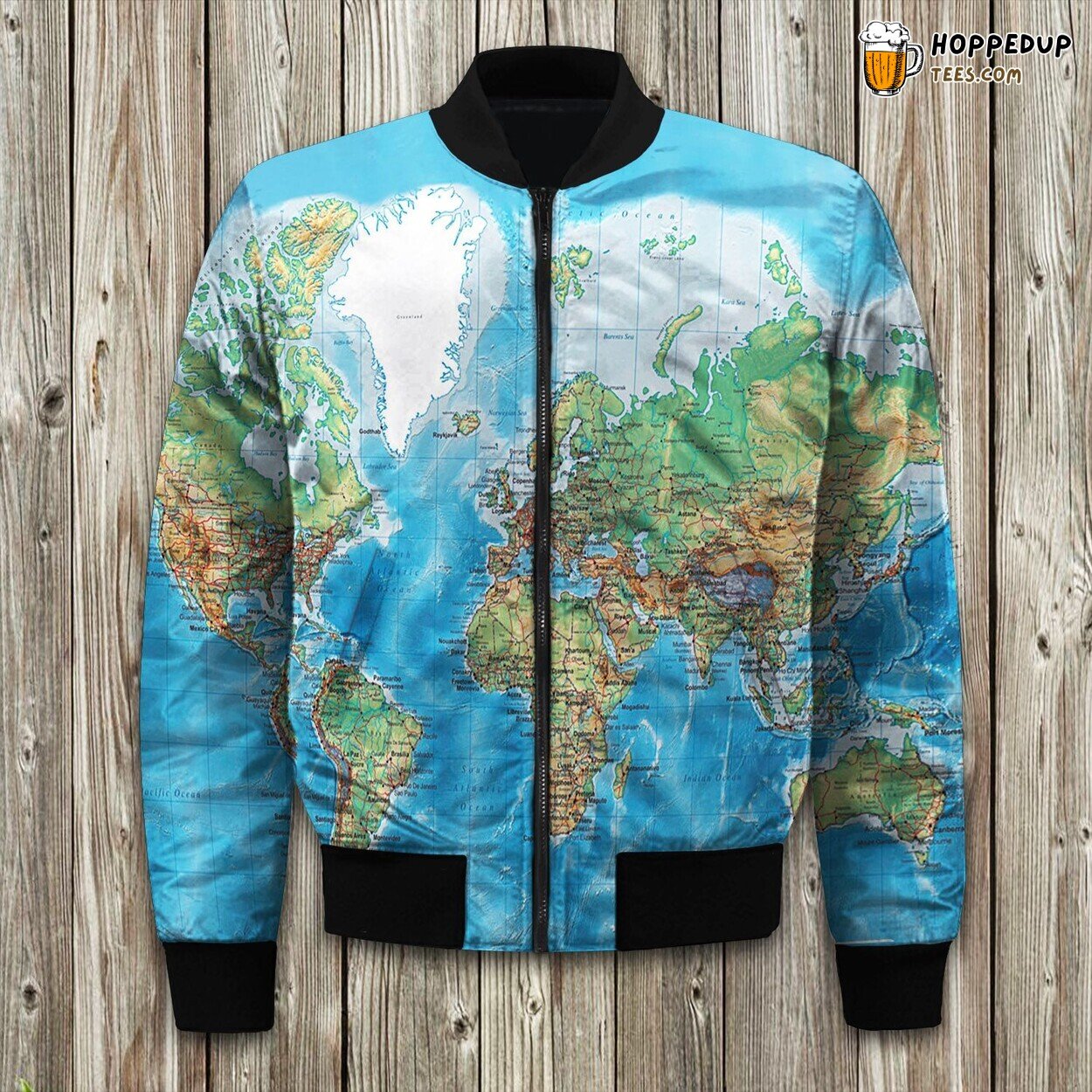Blue Valor Tribute Winter Bomber Jacket Tailored Unique Elegance Precision Design