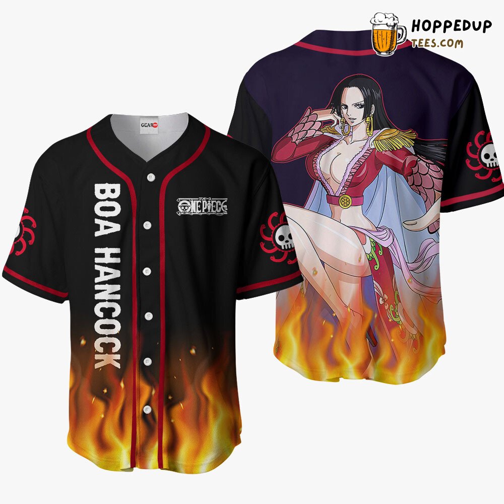 Boa Hancock OP Unique Edition Design Baseball Jersey Distinctive Collection